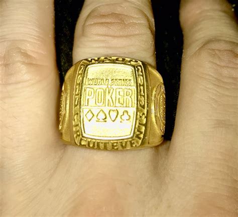gold poker ring